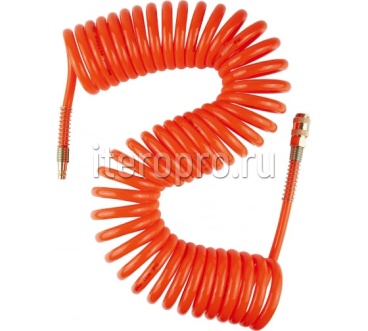 Шланг ПУ 8х12, 10 метров с фитингами