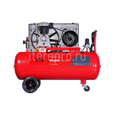 Компрессор B5200B/100 СТ4 (530л/мин 100л 10бар 3кВт 380В)