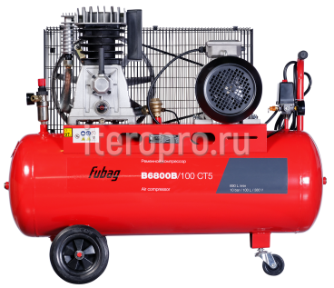 Компрессор B6800B/100 СТ5 (690л/мин 100л 10бар 4кВт 380В)