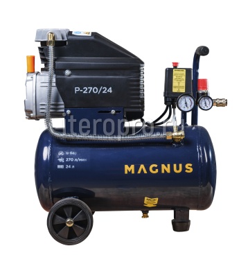 Компрессор воздушный Magnus P-270/24 (8атм.,2,0кВт, 220В,Ф47)