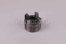 Ступица большая ROTEX 28 Ст D=40 мм H7 шпон. паз по DIN