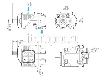 Блок винтовой EVO9 V001