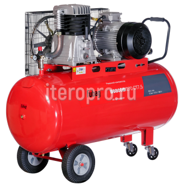 Компрессор B6800B/270 СТ7,5 (850л/мин 270л 10бар 5кВт 380В)