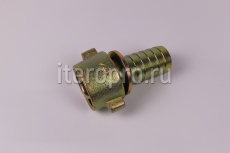 Штуцер 1.1/4" х "елка" с гайкой RD 46х1/6" 