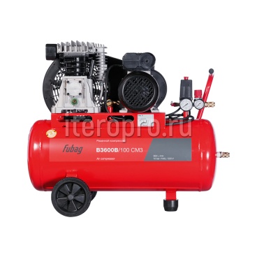 Компрессор B3600B/100 CM3 (360л/мин 100л 10бар 2.2кВт)