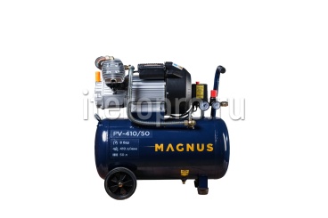 Компрессор воздушный Magnus PV-410/50 (8атм.,2,3кВт, 220В,Ф47)