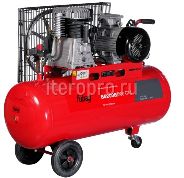 Компрессор B5200B/200 СТ4 (530л/мин 200л 10бар 3кВт 380В)